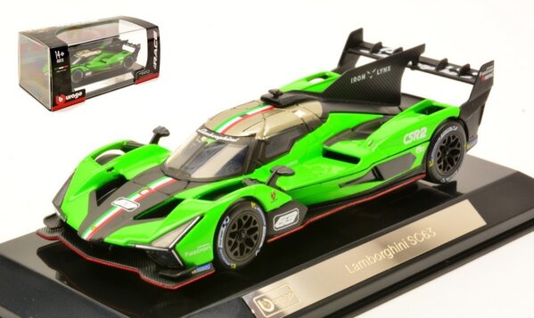 Lamborghini Lamborghini SC63 #63 2023 + Showcase - 1:43 - Bburago