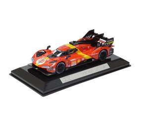 Ferrari Ferrari 499P 3.0L Tubo V6 #51 Team Ferrari AF Corse Winner 24H Le Mans 2023 + Showcase  - 1:43 - Bburago Ferrari Ferrari 499P 3.0L Tubo V6 #51 Team Ferrari AF Corse Winner 24H Le Mans 2023 + Showcase  - 1:43 - Bburago