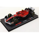 Formule 1 Ferrari SF-23 #55 Team Scuderia Ferrari GP Las Vegas 2023 (C.Sainz) + Pilot + Showcase - 1:43 - Bburago Formule 1 Ferrari SF-23 #55 Team Scuderia Ferrari GP Las Vegas 2023 (C.Sainz) + Pilot + Showcase - 1:43 - Bburago