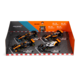 Formule 1 McLaren F1 SET 4: Team McLaren MCL36 #4 GP Abu Dhabi 2022 - MCVL60 #4 GP Singapore - Monaco - UK 2023 (L.Norris) - 1:43 - Bburago Formule 1 McLaren F1 SET 4: Team McLaren MCL36 #4 GP Abu Dhabi 2022 - MCVL60 #4 GP Singapore - Monaco - UK 2023 (L.Norris) - 1:43 - Bburago