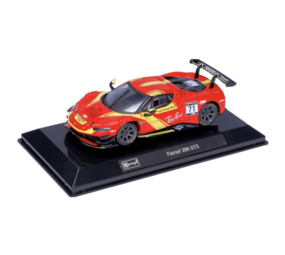 Ferrari Ferrari 296 GT3 3.0L Twin Turbo V6 #71 Racing 2022 - 1:43 - Bburago Ferrari Ferrari 296 GT3 3.0L Twin Turbo V6 #71 Racing 2022 - 1:43 - Bburago