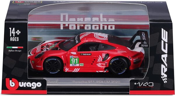 Porsche Porsche 911/991-2 RSR Team Porsche GT #91 24H Le Mans 2020 - 1:43 - Bburago