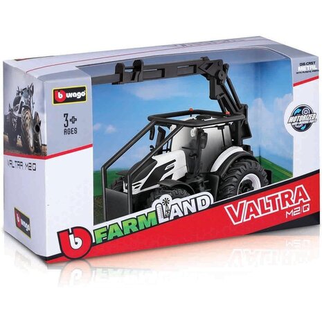 Valtra Valtra N174 Tractor + Logging Forwarder 2017 - 1:50 - Bburago Valtra Valtra N174 Tractor + Logging Forwarder 2017 - 1:50 - Bburago