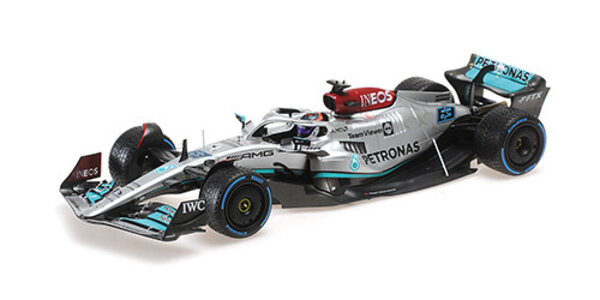 Formule 1 Mercedes-AMG Petronas Formula One Team F1 W13 E Performance #63 Monaco GP 2022 - 1:18 - Minichamps Formule 1 Mercedes-AMG Petronas Formula One Team F1 W13 E Performance #63 Monaco GP 2022 - 1:18 - Minichamps