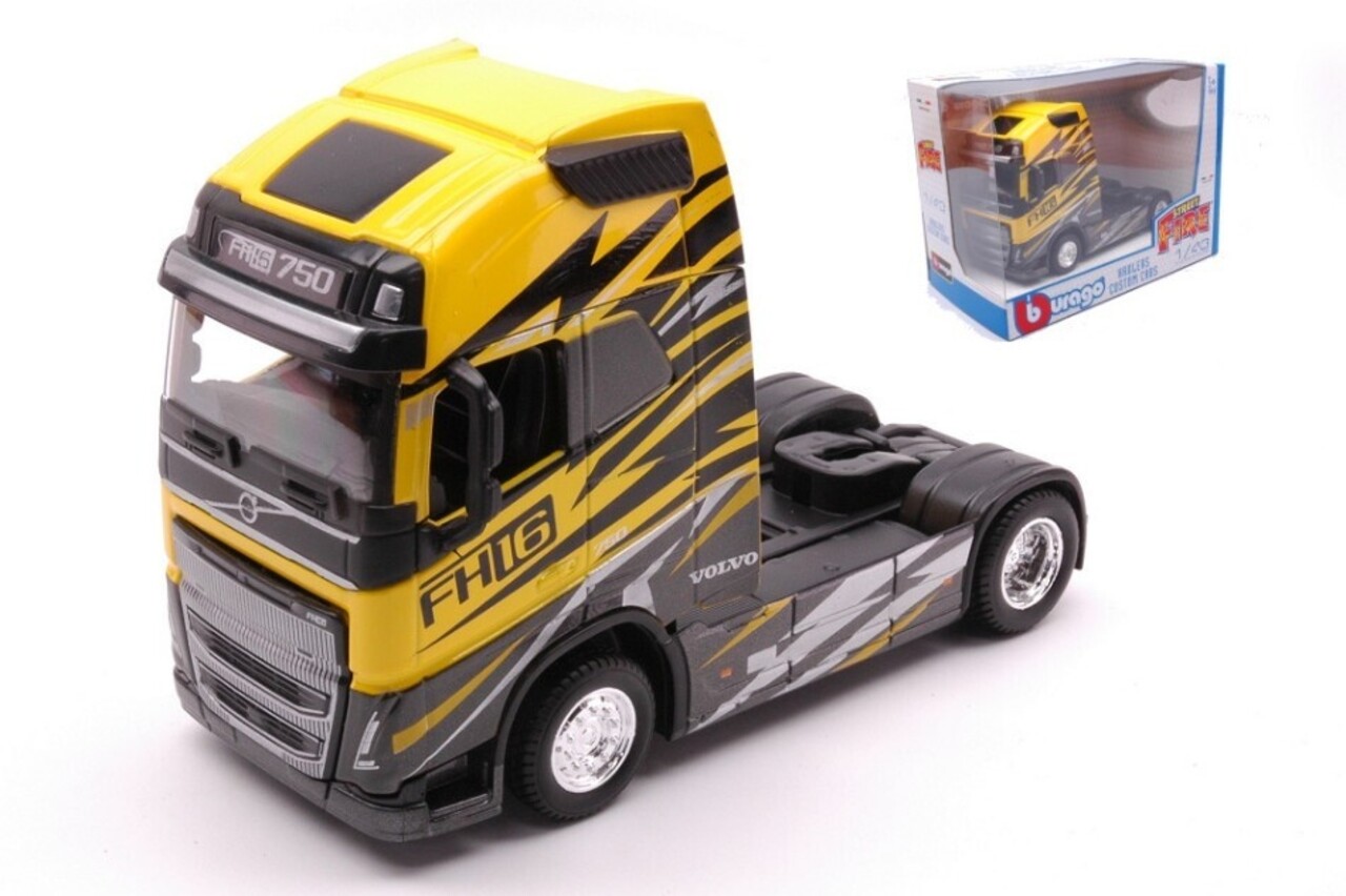 Volvo Volvo FH16 Globetrotter 750 XXL Tractor 4x2 - 1:43 - Bburago Volvo Volvo FH16 Globetrotter 750 XXL Tractor 4x2 - 1:43 - Bburago