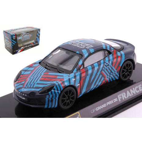 Renault Renault Alpine A110 Grand Prix de France 2022 - 1:43 - Bburago Renault Renault Alpine A110 Grand Prix de France 2022 - 1:43 - Bburago