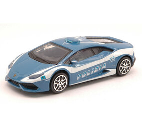 Lamborghini Lamborghini Huracan LP-610-4 2014 Polizia Stradale (Highway Patrol) - 1:43 - Bburago Lamborghini Lamborghini Huracan LP-610-4 2014 Polizia Stradale (Highway Patrol) - 1:43 - Bburago