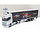 Scania S500 Tractor 4x2 + Semi Reefer Trailer 3 Axle 'Blanc Transports' 2022 - 1:43 - Eligor