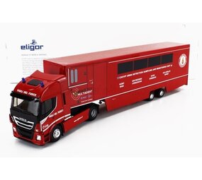 Iveco Iveco Fiat Stralis 480e6 Euro 6 Truck 4x2 + Semitrailer Fire Department Space Fly Multiagent CBRN Detection Sampling + Monitoring Unit 2018 - 1:43 - Eligor Iveco Iveco Fiat Stralis 480e6 Euro 6 Truck 4x2 + Semitrailer Fire Department Space Fly Multiagent CBRN Detection Sampling + Monitoring Unit 2018 - 1:43 - Eligor