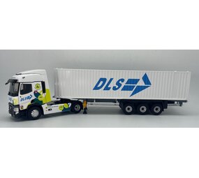 Renault Renault T480 Tractor 4x2 + Box Semitrailer 'DLS Transports' 2021 - 1:43 - Eligor Renault Renault T480 Tractor 4x2 + Box Semitrailer 'DLS Transports' 2021 - 1:43 - Eligor