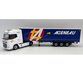 Daf DAF XG Tractor 4x2 + Semi Curtainside Trailer 3 Axle 'Ageneau Transports' 2021 - 1:43 - Eligor Daf DAF XG Tractor 4x2 + Semi Curtainside Trailer 3 Axle 'Ageneau Transports' 2021 - 1:43 - Eligor