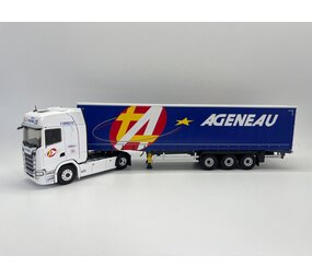 Scania Scania S500 Tractor 4x2 + Semi Reefer Trailer 3 Axle 'Ageneau Transports' 2021 - 1:43 - Eligor Scania Scania S500 Tractor 4x2 + Semi Reefer Trailer 3 Axle 'Ageneau Transports' 2021 - 1:43 - Eligor