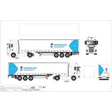 Scania Scania S500 Tractor 4x2 + Semi Curtainside Trailer 3 Axle 'Tremblaye Transports' 2020 - 1:43 - Eligor