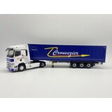 Renault Renault T520 Tractor 4x2 + Curtainside Semitrailer 3 Axle 'Couvezier Transports'  2021 - 1:43 - Eligor