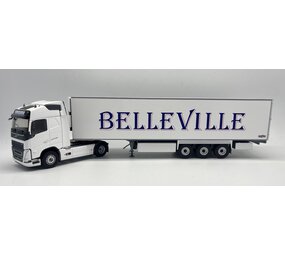 Volvo Volvo FH4 Tractor 4x2 + Semi Reefer Trailer 3 axle 'Belleville Transports' 2021 - 1:43 - Eligor Volvo Volvo FH4 Tractor 4x2 + Semi Reefer Trailer 3 axle 'Belleville Transports' 2021 - 1:43 - Eligor
