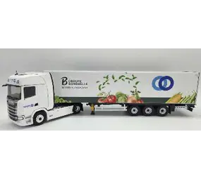 Scania Scania S500 Tractor 4x2 + Semi Reefer Trailer 3 Axle 'Steff Bonduelle' 2024 - 1:43 - Eligor Scania Scania S500 Tractor 4x2 + Semi Reefer Trailer 3 Axle 'Steff Bonduelle' 2024 - 1:43 - Eligor