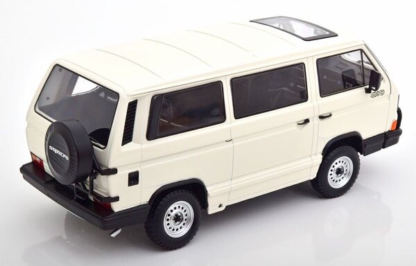 Volkswagen Volkswagen T3 Minibus Syncro 4x4 1987 - 1:18 - KK Scale Volkswagen Volkswagen T3 Minibus Syncro 4x4 1987 - 1:18 - KK Scale