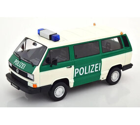 Volkswagen Volkswagen T3 Minibus Syncro 4x4 Polizei 1987 - 1:18 - KK Scale Volkswagen Volkswagen T3 Minibus Syncro 4x4 Polizei 1987 - 1:18 - KK Scale