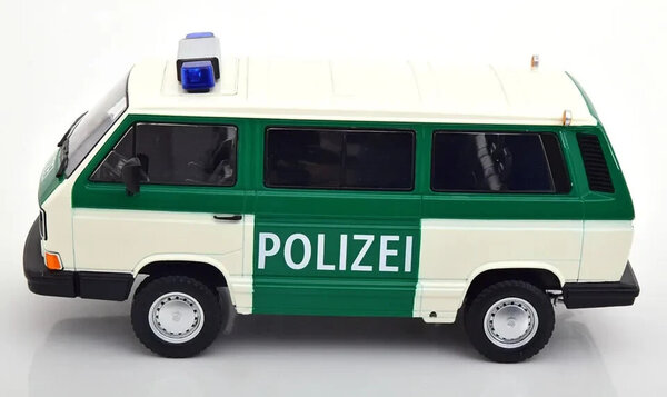 Volkswagen Volkswagen T3 Minibus Syncro 4x4 Polizei 1987 - 1:18 - KK Scale Volkswagen Volkswagen T3 Minibus Syncro 4x4 Polizei 1987 - 1:18 - KK Scale