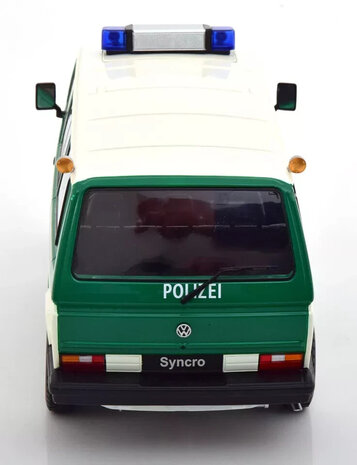 Volkswagen Volkswagen T3 Minibus Syncro 4x4 Polizei 1987 - 1:18 - KK Scale Volkswagen Volkswagen T3 Minibus Syncro 4x4 Polizei 1987 - 1:18 - KK Scale