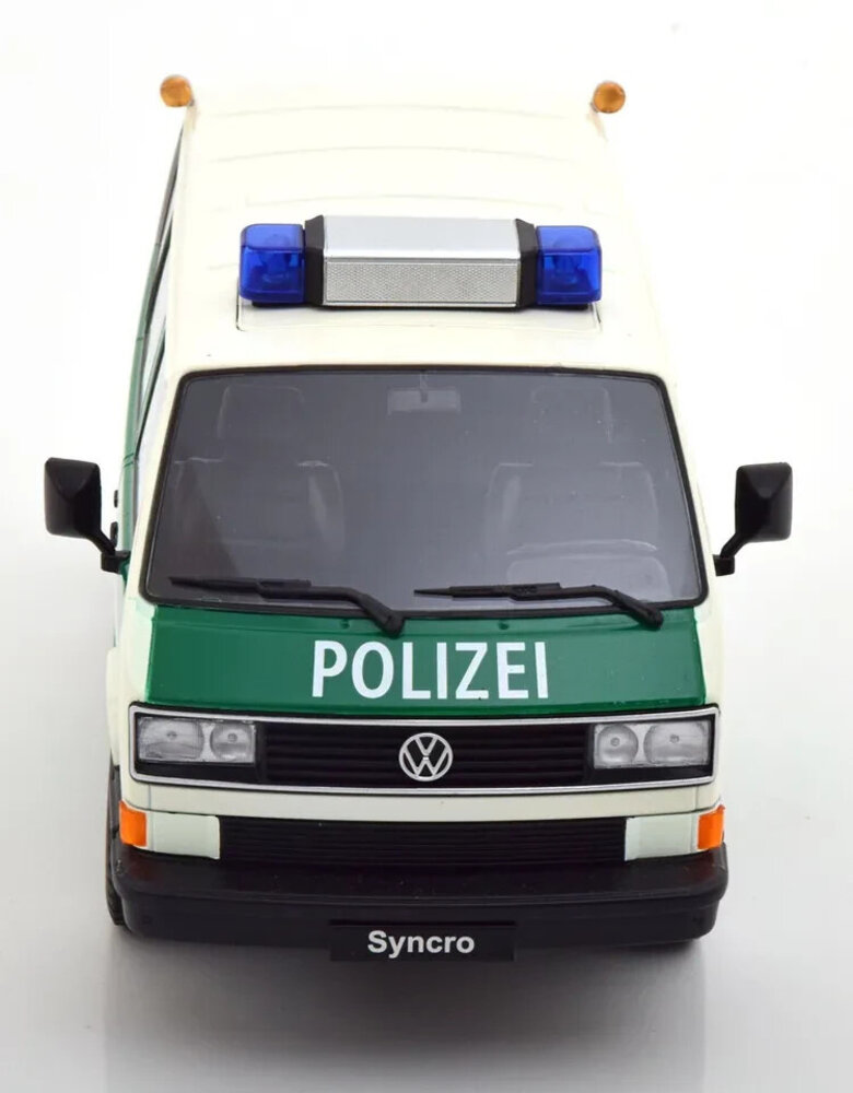 Volkswagen Volkswagen T3 Minibus Syncro 4x4 Polizei 1987 - 1:18 - KK Scale Volkswagen Volkswagen T3 Minibus Syncro 4x4 Polizei 1987 - 1:18 - KK Scale