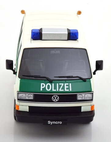 Volkswagen Volkswagen T3 Minibus Syncro 4x4 Polizei 1987 - 1:18 - KK Scale Volkswagen Volkswagen T3 Minibus Syncro 4x4 Polizei 1987 - 1:18 - KK Scale