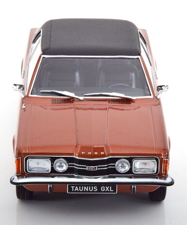 Ford Ford Taunus GXL + Vinyl Roof  1971 - 1:18 - KK Scale Ford Ford Taunus GXL + Vinyl Roof  1971 - 1:18 - KK Scale