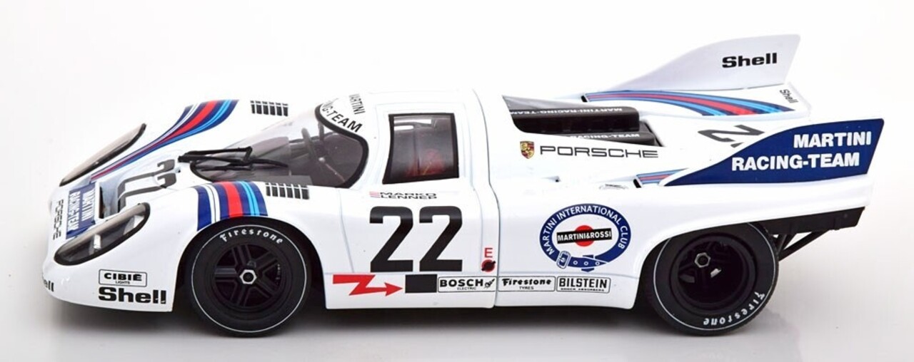 Porsche Porsche 917K #22 Team Martini Racing Winner 24H Le Mans 1971 - 1:18 - KK Scale Porsche Porsche 917K #22 Team Martini Racing Winner 24H Le Mans 1971 - 1:18 - KK Scale