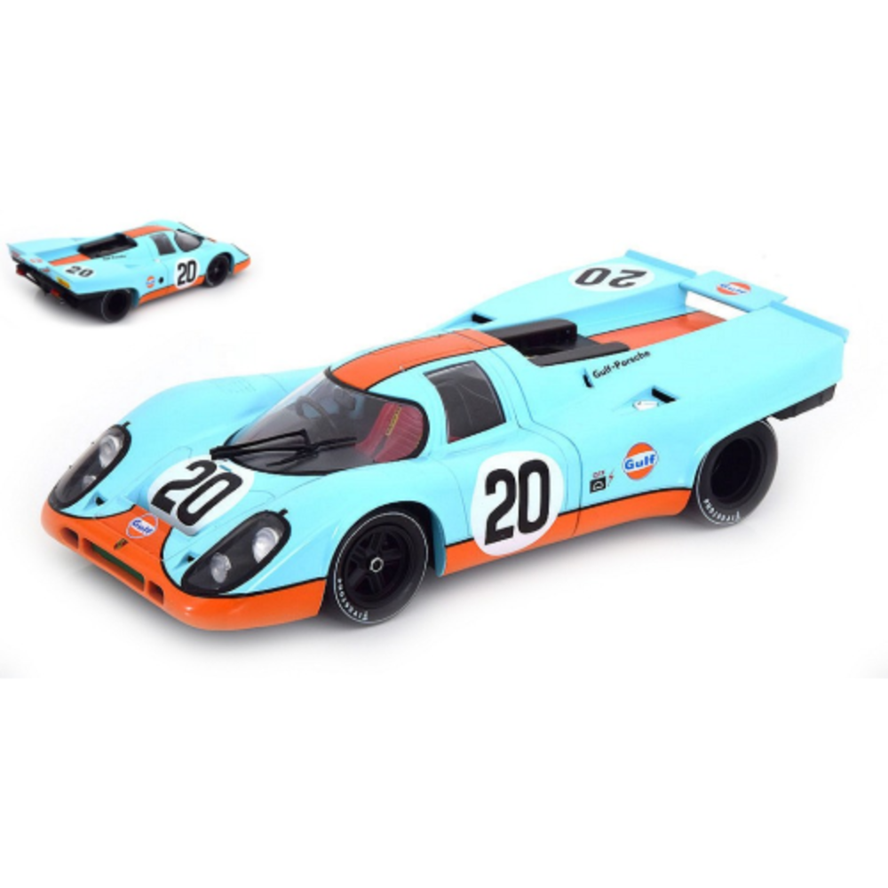 Porsche Porsche 917K #20 Team Gulf Racing 24H Le Mans 1970 - 1:18 - KK Scale