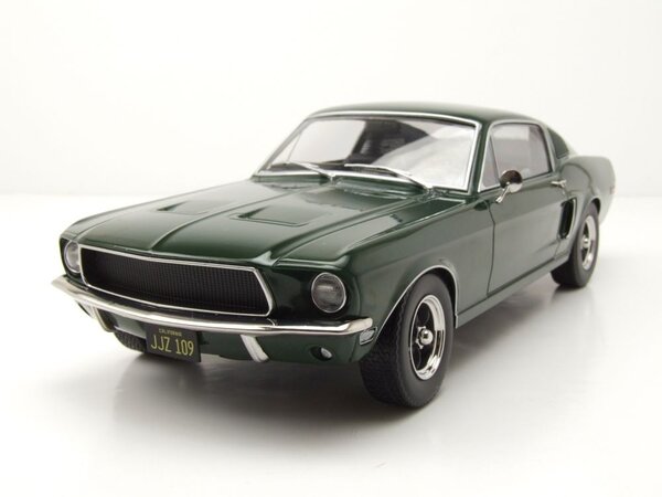 Ford Ford USA Mustang GT Fastback Coupe 'Bullitt look-a-like' 1968 - 1:18 - KK Scale