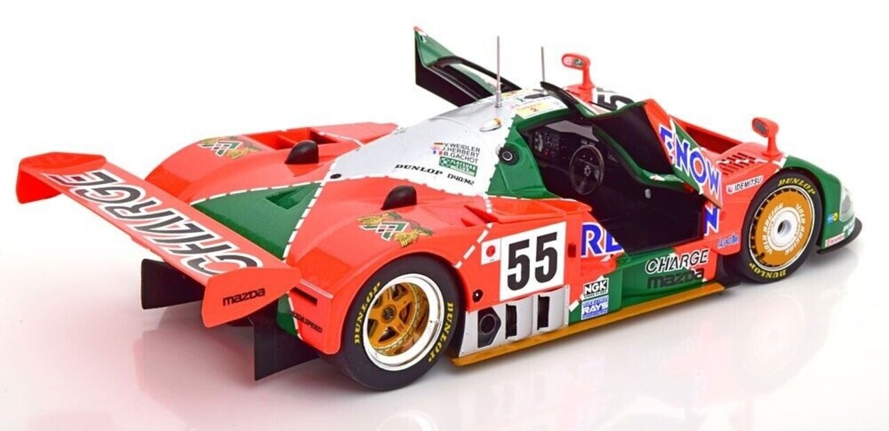 Mazda Mazda 787B 2.6L #55 Winner 24 H Le Mans 1991 - 1:18 - KK Scale