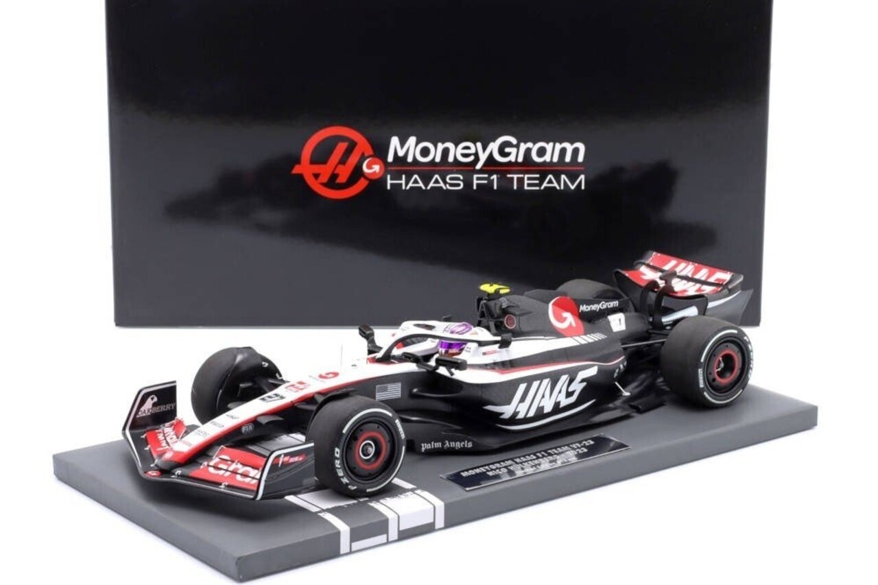 Formule 1 MoneyGram Haas F1 Team VF-23, Hulkenberg, 2023 - 1:18 - Minichamps