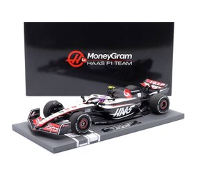 Formule 1 MoneyGram Haas F1 Team VF-23, Hulkenberg, 2023 - 1:18 - Minichamps Formule 1 MoneyGram Haas F1 Team VF-23, Hulkenberg, 2023 - 1:18 - Minichamps