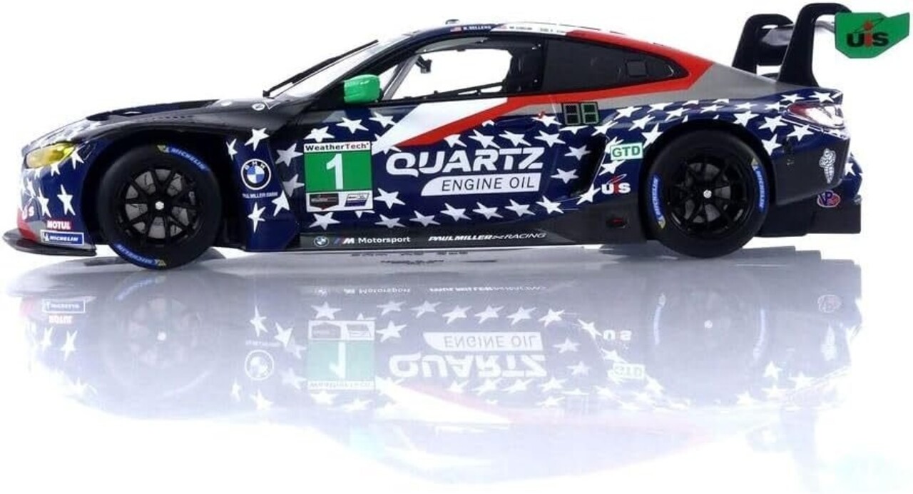 BMW BMW M4 GT3 GTD Paul Miller Racing #1 6h Watkins Glen IMSA 2022 - 1:18 - Minichamps BMW BMW M4 GT3 GTD Paul Miller Racing #1 6h Watkins Glen IMSA 2022 - 1:18 - Minichamps