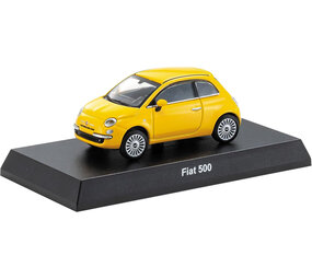 Fiat Fiat Nuova 500 2007 + Book - 1:64 - Kyosho Fiat Fiat Nuova 500 2007 + Book - 1:64 - Kyosho
