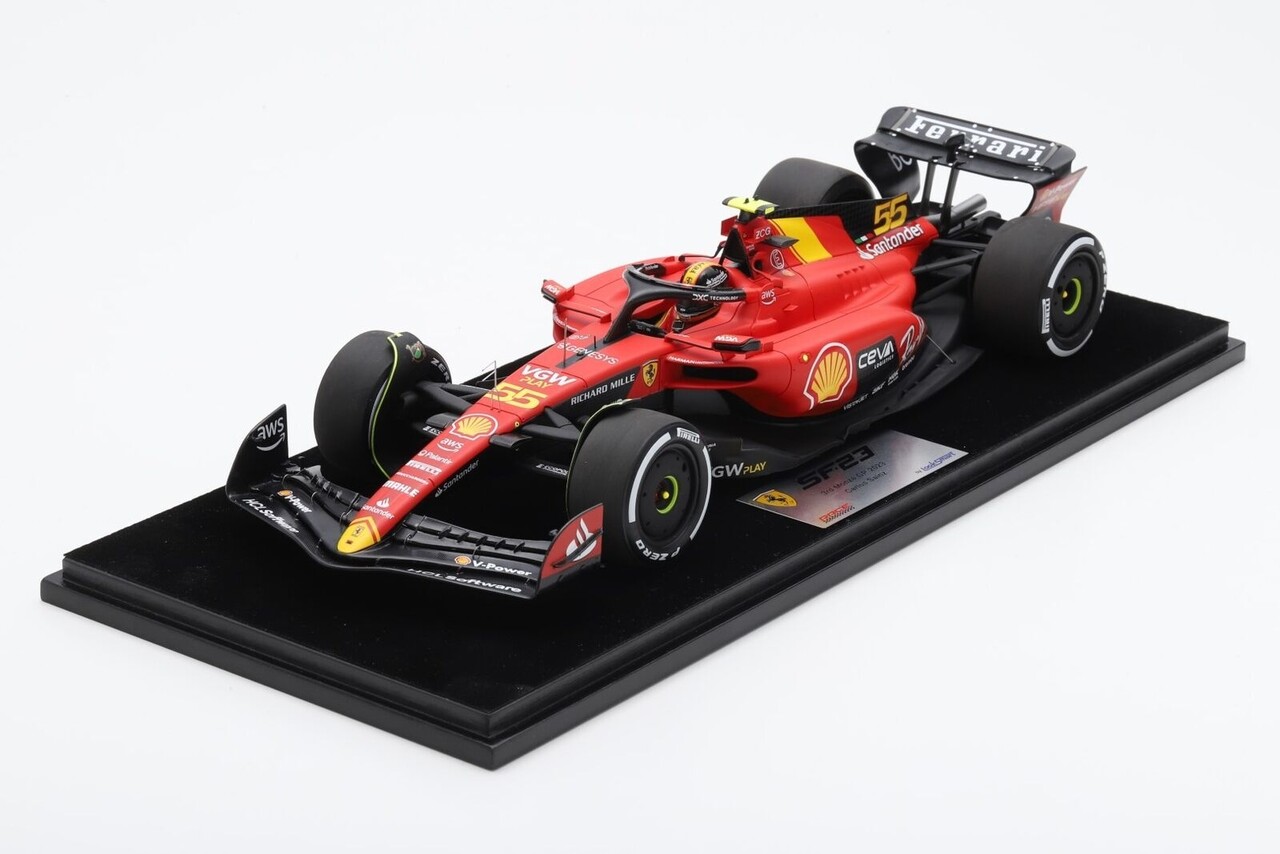 Formule 1 Ferrari SF-23 #55 3rd GP Monza 2023 (C. Sainz) - 1:18 - LookSmart Formule 1 Ferrari SF-23 #55 3rd GP Monza 2023 (C. Sainz) - 1:18 - LookSmart