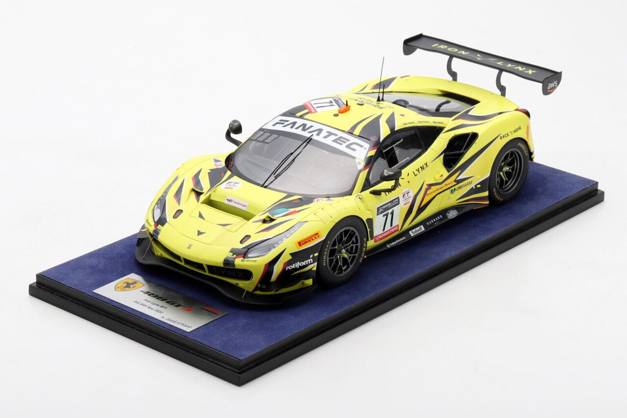 Ferrari Ferrari 488 GT3 #71 Iron Lynx 3rd 24H Spa 2022 - 1:18 - LookSmart Ferrari Ferrari 488 GT3 #71 Iron Lynx 3rd 24H Spa 2022 - 1:18 - LookSmart