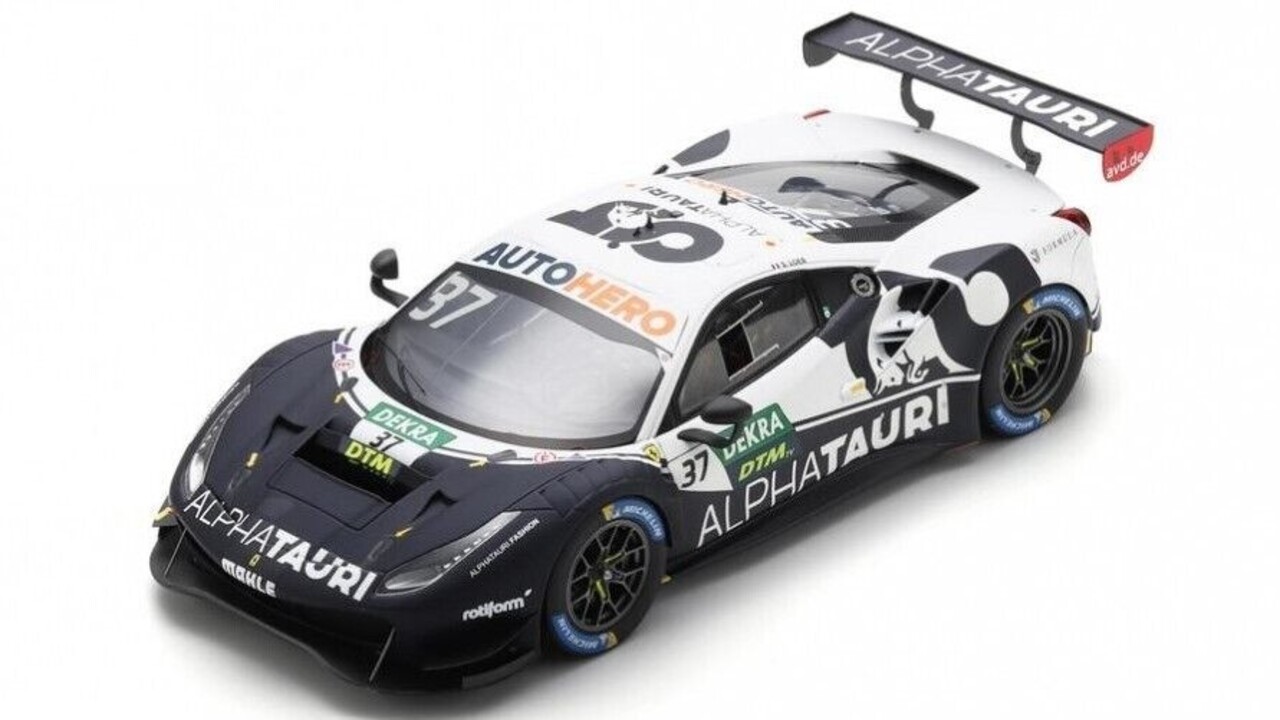 Ferrari Ferrari 488 GT3 EVO #37 Red Bull Alpha Tauri DTM 2022 (S.Loeb) - 1:18 - LookSmart Ferrari Ferrari 488 GT3 EVO #37 Red Bull Alpha Tauri DTM 2022 (S.Loeb) - 1:18 - LookSmart