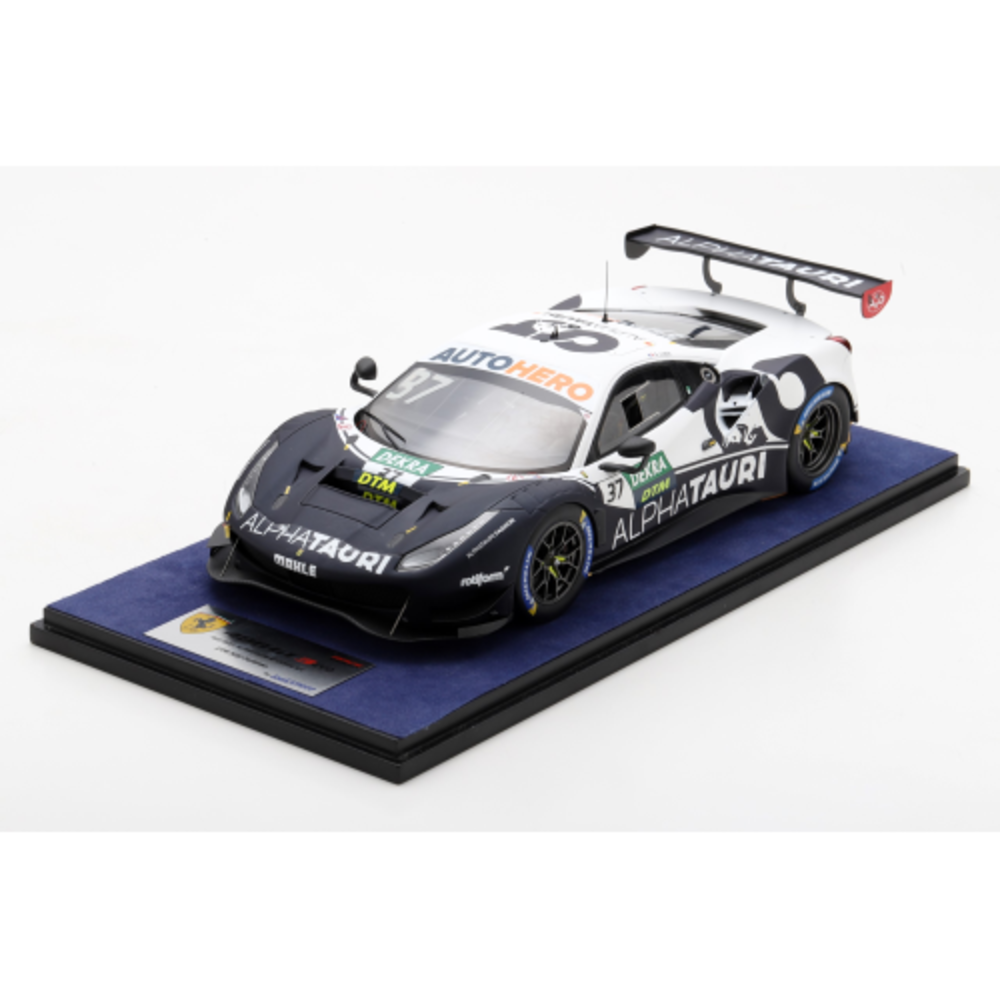 Ferrari Ferrari 488 GT3 EVO #37 Red Bull Alpha Tauri DTM 2022 (S.Loeb) - 1:18 - LookSmart Ferrari Ferrari 488 GT3 EVO #37 Red Bull Alpha Tauri DTM 2022 (S.Loeb) - 1:18 - LookSmart