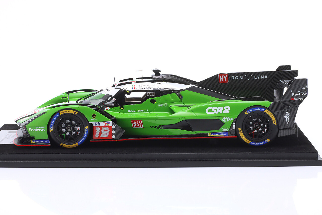 Lamborghini Lamborhini SC63 3.8L V8 Turbo #19 Team Lamborghini Iron Lynx 24H Le Mans 2024 - 1:18 - LookSmart Lamborghini Lamborhini SC63 3.8L V8 Turbo #19 Team Lamborghini Iron Lynx 24H Le Mans 2024 - 1:18 - LookSmart