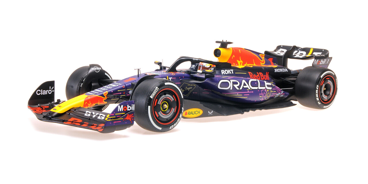 Formule 1 Oracle Red Bull Racing RB19, Verstappen, Winner Las Vegas GP 2023 - 1:12 - Minichamps Formule 1 Oracle Red Bull Racing RB19, Verstappen, Winner Las Vegas GP 2023 - 1:12 - Minichamps