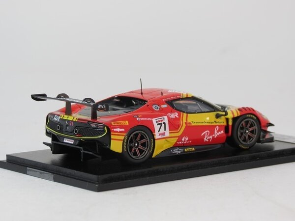 Ferrari Ferrari 296 GT3 3.0L Twin Turbo V6 #71 24H Spa 2024 - 1:43 - LookSmart Ferrari Ferrari 296 GT3 3.0L Twin Turbo V6 #71 24H Spa 2024 - 1:43 - LookSmart