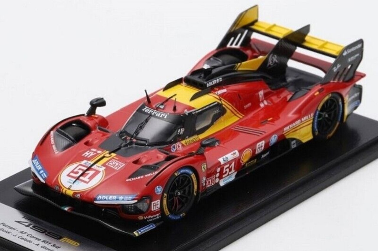 Ferrari Ferrari 499 #51 3rd 24H Le Mans 2024 - 1:43 - LookSmart Ferrari Ferrari 499 #51 3rd 24H Le Mans 2024 - 1:43 - LookSmart
