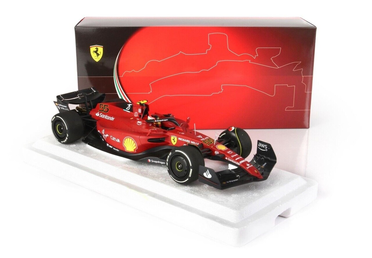 Formule 1 Ferrari F1-75 #55 C. Sainz GP Australia 2022 - 1:18 - BBR Formule 1 Ferrari F1-75 #55 C. Sainz GP Australia 2022 - 1:18 - BBR