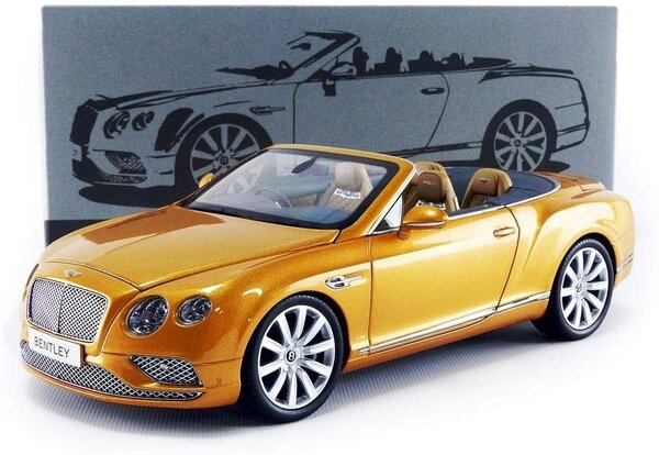 Bentley Bentley Continental GT Convertible RHD 2016 - 1:18 - Paragon Models Bentley Bentley Continental GT Convertible RHD 2016 - 1:18 - Paragon Models