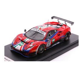 Ferrari Ferrari 488 GT3 #52 2nd 24H Spa 2021 - 1:43 - LookSmart Ferrari Ferrari 488 GT3 #52 2nd 24H Spa 2021 - 1:43 - LookSmart