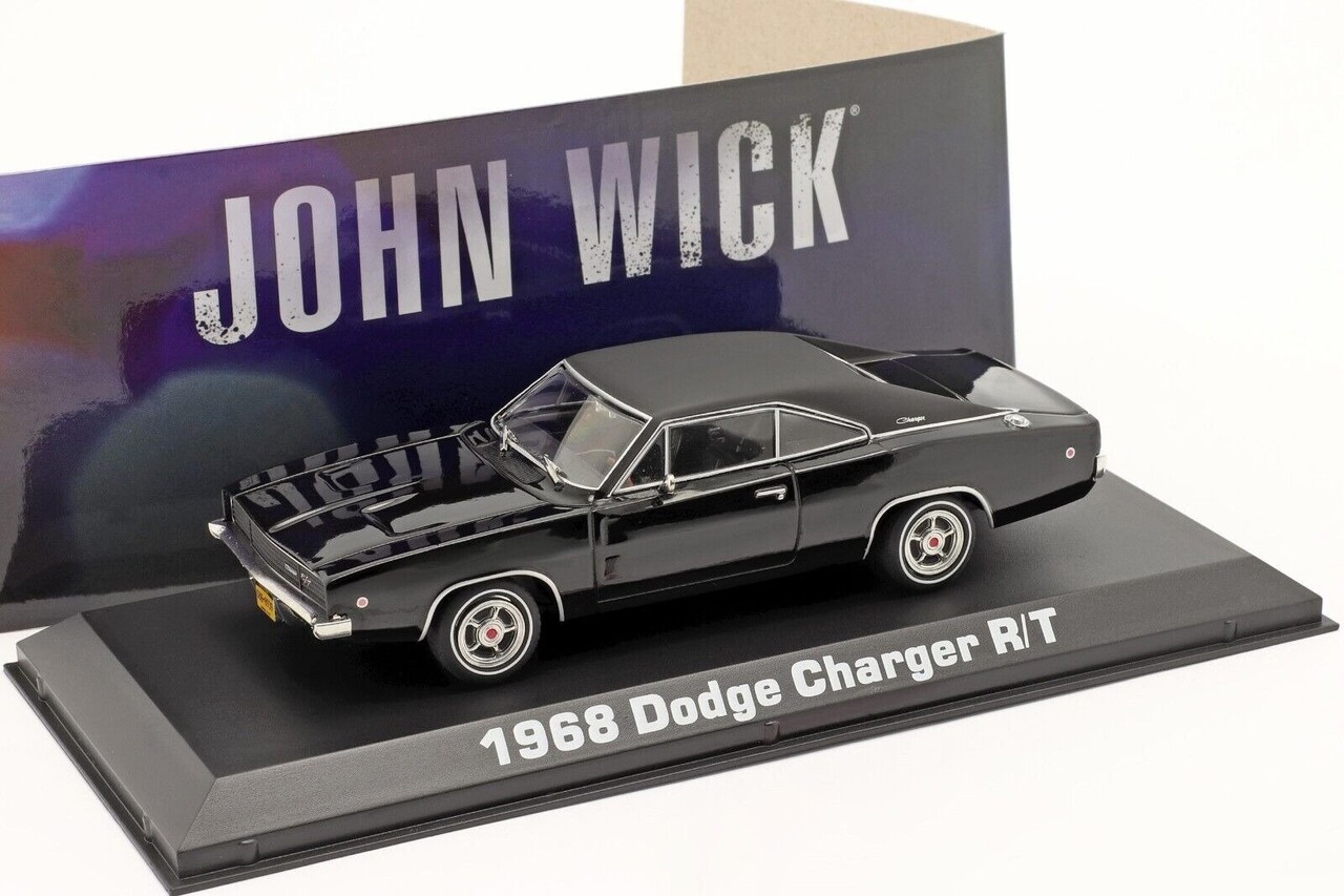Dodge Dodge Charger R/T 1968 'John Wick' - 1:43 - Greenlight Dodge Dodge Charger R/T 1968 'John Wick' - 1:43 - Greenlight
