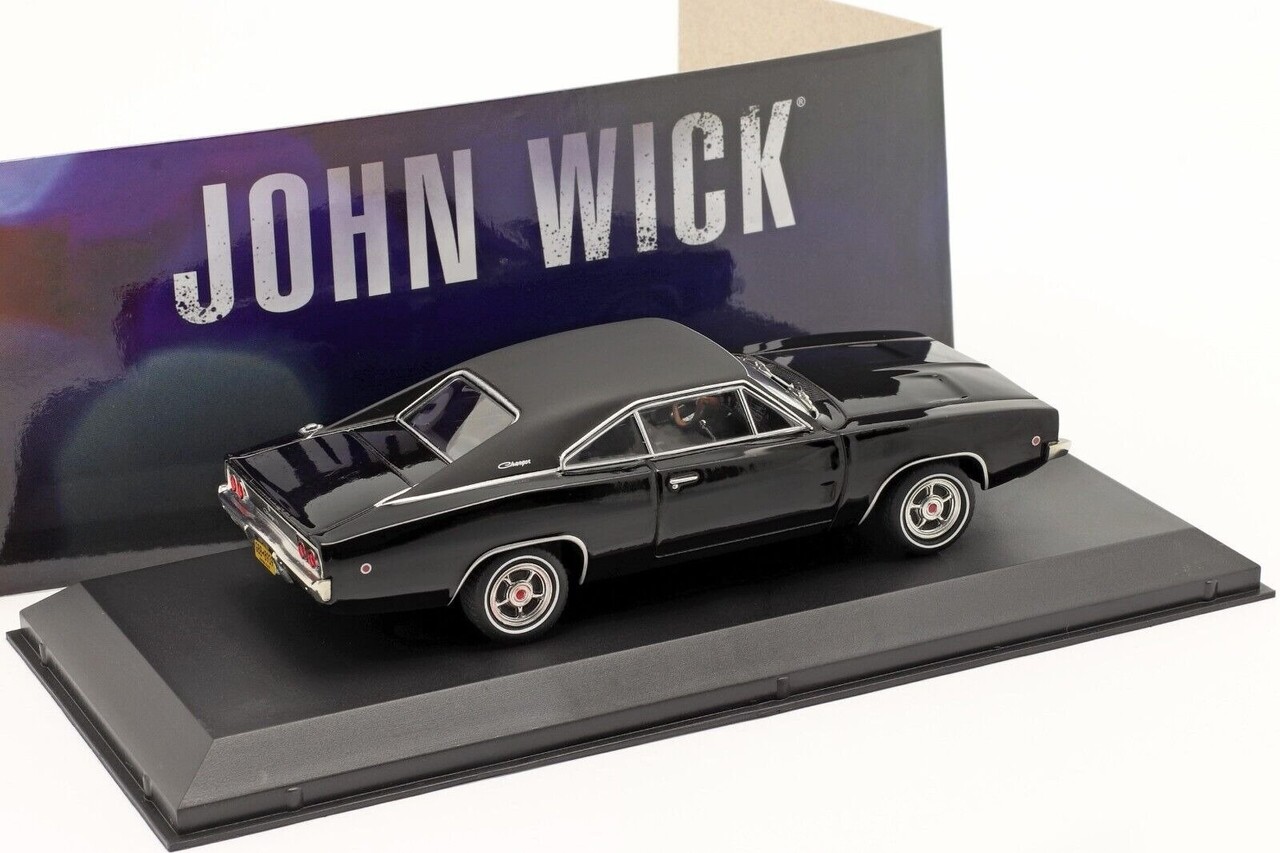 Dodge Dodge Charger R/T 1968 'John Wick' - 1:43 - Greenlight Dodge Dodge Charger R/T 1968 'John Wick' - 1:43 - Greenlight