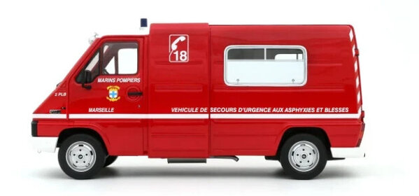 Renault Renault Master T30D 1980 VSAB Fire Dept. - 1:18 - Otto Mobile Models