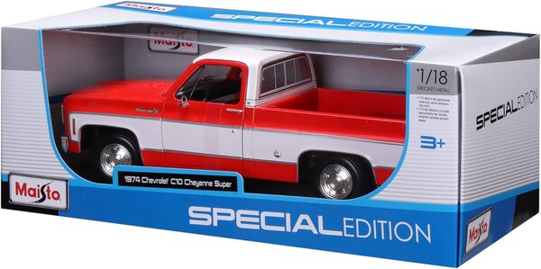 Chevrolet Chevrolet C10 Cheyenne Super 1974 - 1:18 - Maisto